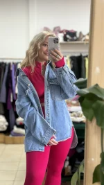 Dona Demin Oversized Jacket - Image 2