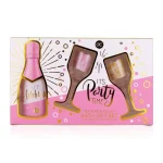 Σετ Μπάνιου Αφρόλουτρο & 2 Σφηνοπότηρα / Ποτήρια Σαμπάνιας - Gift Set